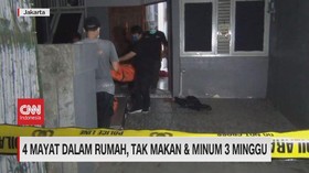 VIDEO: Hasil Autopsi 4 Mayat Dalam Rumah, Tak Makan & Minum 3 Minggu