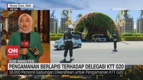 VIDEO: Pengamanan Berlapis Terhadap Delegasi KTT G20
