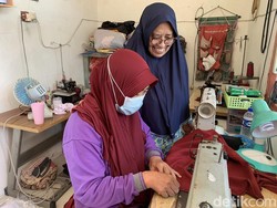 Momen Warga Surabaya Bangkit dari Pandemi, Banjir Order Lewat Padat Karya