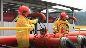 Pertamina Patra Niaga Latih Kesiapan Pekerja Hadapi Keadaan Darurat