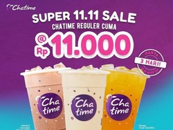 Intip Promo Kuliner 11.11 di Medan, Mulai dari Chatime hingga Burger King
