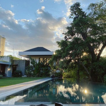 Tempat Bayi Ditemukan, 9 Potret Rumah Nana Mirdad Konsep Alam bak Hutan