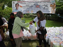 UKM Sahabat Sandi Gelar Bazar Sembako Murah di Desa Tridadi Sleman