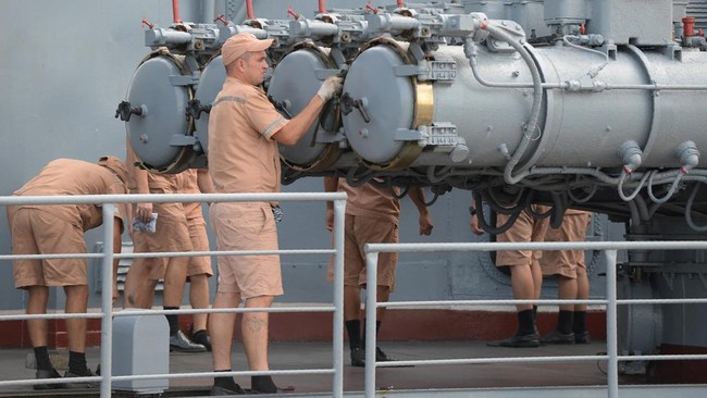 Amerika Serikat mengungkapkan Angkatan Laut Rusia merencanakan uji coba nuklir Torpedo dalam beberapa pekan terakhir.