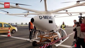 VIDEO: Uji Coba Perdana Taksi Drone Untuk Olimpiade Paris 2024