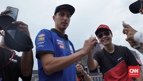 Toprak di Mandalika: Panas-panasan Balapan, Hujan-hujanan Bertemu Fans