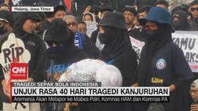 VIDEO: Unjuk Rasa 40 Hari Tragedi Kanjuruhan