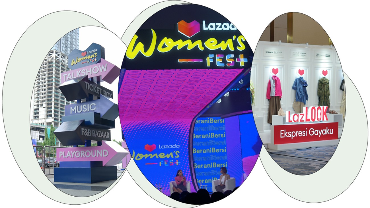 Lazada Women's Fest 2022 Day 1: Antusiasme Para Perempuan yang #BeraniBersinar