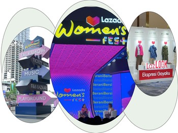 Lazada Women's Fest 2022 Day 1: Antusiasme Para Perempuan yang #BeraniBersinar