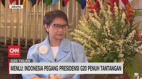 VIDEO: Menlu Indonesia: Pegang Presidensi G20 Penuh Tantangan