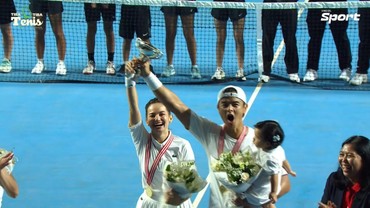 Enzy-Dion Taklukkan Wulan-Gading di Tiba Tiba Tenis
