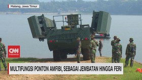 VIDEO: Multifungsi Ponton Amfibi, Sebagai Jembatan Hingga Feri