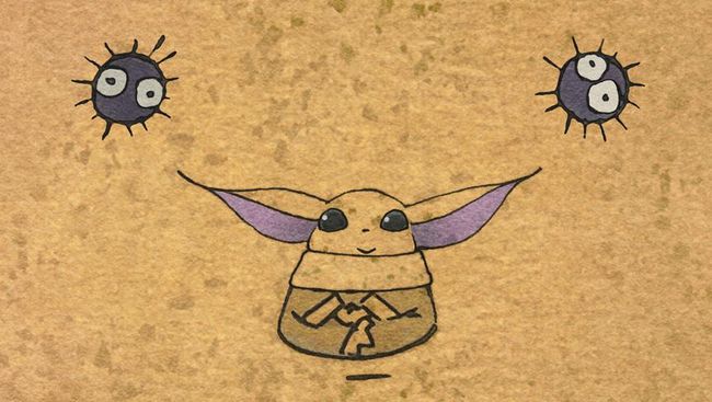Lucasfilm dan Studio Ghibli berkolaborasi dalam film animasi pendek bertajuk Zen - Grogu and Dust Bunnies.