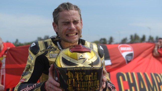 Juara World Superbike 2022 Alvaro Bautista puji Sirkuit Mandalika sebagai trek terbaik di dunia saat kembali ke Indonesia untuk balapan di WSBK Mandalika 2023.