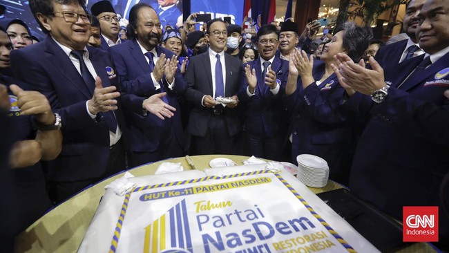 NasDem Target Cawapres Anies Dideklarasikan Sebelum Ramadan Partai NasDem menargetkan nama bakal cawapres pendamping Anies Baswedan untuk Pilpres 2024 bisa dideklarasikan sebelum bulan Ramadhan.