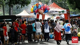 Pedagang Kini Dilarang Berjualan di Sudirman-Thamrin saat Car Free Day