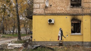 Mural Banksy yang Jadi Simbol Perjuangan di Ukraina Berusaha Dicuri