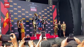 VIDEO: Jadi Juara Dunia WSBK 2022, Bautista Tak Selebrasi Sampanye