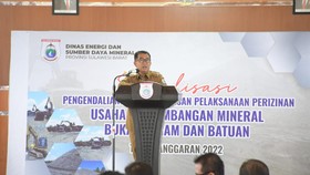 Pemprov Sulbar Dorong Pelayanan Mudah dan Murah Mengurus Izin Tambang