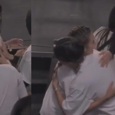 7 Momen Enzy Storia & Dikta Pelukan di Tiba Tiba Tenis Bikin Susah Move On