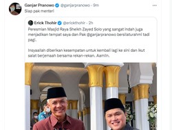 Survei Indikator: Ganjar Capres-Erick Cawapres Paling Didukung Jokowi