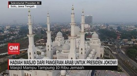VIDEO: Hadiah Masjid dari Pangeran Arab untuk Presiden Jokowi