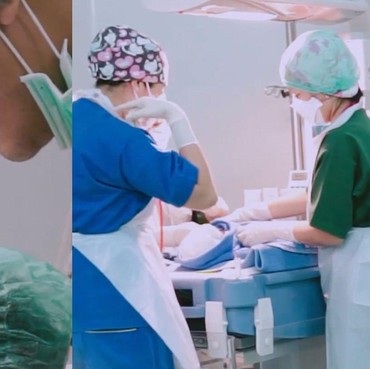 8 Detik-detik Perjuangan Istri Aditya Zoni Jalani Persalinan Caesar Darurat