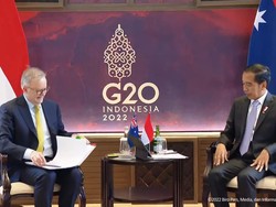 Jokowi Bertemu PM Albanese: Saya Senang Australia Dukung KTT G20 Bali