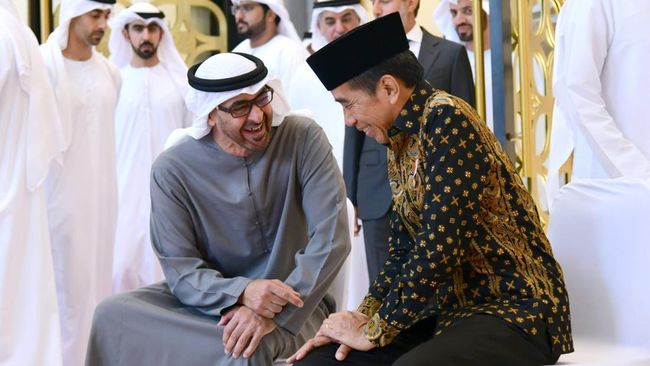 Jokowi Undang MBZ ke Indonesia September Mendatang