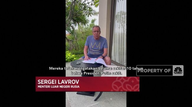 Jubir Kemenlu Rusia: Lavrov Sehat