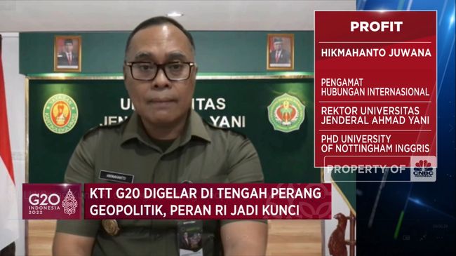 Peran Kunci RI Dalam KTT G20 di Tengah Perang Geopolitik