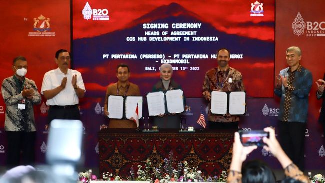 Pertamina dan ExxonMobil Perkuat Kerja Sama Dekarbonisasi