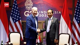 VIDEO: Momen Pertemuan Jokowi-Biden Jelang KTT G20 Bali