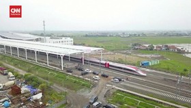 VIDEO: Tengok Proyek Kereta Cepat yang Akan Diuji Coba Rabu Lusa