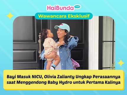 Bayi Masuk NICU, Olivia Zalianty Ungkap Perasaan saat Menggendong Baby Hydro untuk Pertama Kalinya