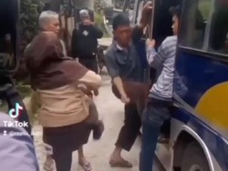 Viral Siswi Ngaku Dilecehkan Lalu Tendang Penumpang Pria di Elf Tasik