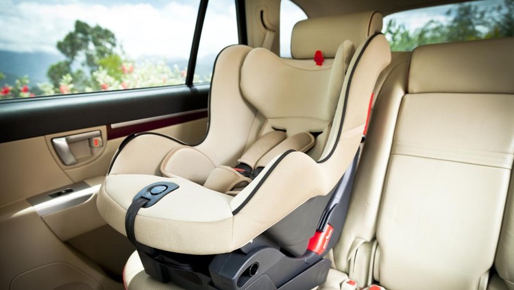 481002257 Baby Car Seat in Vehicle Interior