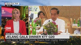 VIDEO: Jelang Gala Dinner KTT G20