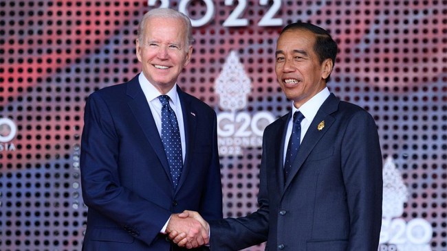 Presiden AS Joe Biden menantikan kedatangan Presiden Jokowi di Gedung Putih AS pada November 2023.