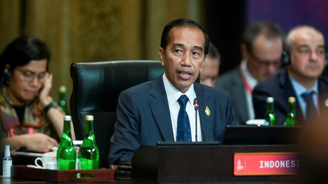 Presiden Indonesia Joko Widodo menegaskan G20 adalah forum ekonomi, finansial, dan pembangunan bukan forum politik.