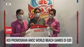 VIDEO: KOI Promosi Anoc World Beach Games Di G20