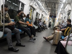 Tertinggi Sejak 2020, Penumpang MRT Jakarta Tembus 85 Ribu/Hari
