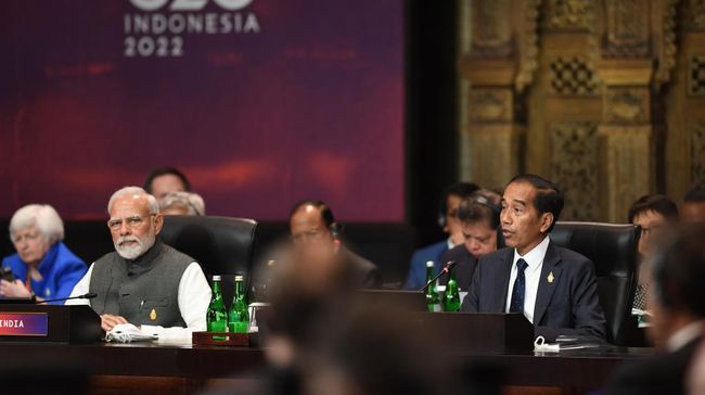 Jokowi officially closes the G20 summit and hands over the 2023 presidency to the Indian Prime Minister