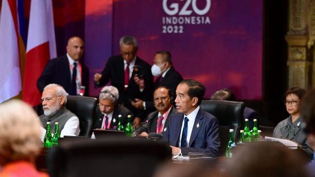 Sambut Pimpinan G20, Jokowi Siapkan Makan Malam di GWK Bali