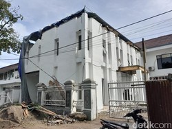 Bangunan Kejari Medan yang Roboh Habiskan Anggaran Rp 2,4 Miliar
