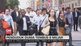 VIDEO: Penduduk Dunia Tembus 8 Miliar