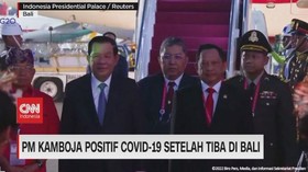 VIDEO: Perdana Mentri Kamboja Positif Covid-19 Setelah Tiba di Bali
