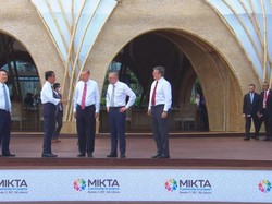 Saat Jokowi Foto Bareng Erdogan hingga Anthony Albanese di Bamboo Dome