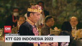 VIDEO: Sambutan Presiden Jokowi di Gala Dinner KTT G20