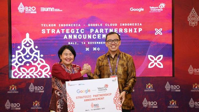 Telkom-Google Cloud Kolaborasi Demi Transformasi Digital RI